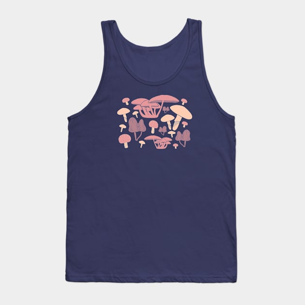 Poisonous Mushroom Collection Tank Top by sadsquatch